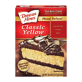Duncan Hines&nbsp;Cake Mix&nbsp;Moist Deluxe Classic Yellow Full-Size Picture